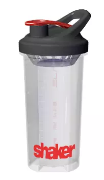 Шейкер ELITE, 0.7л, белый, пластик, EL0150401