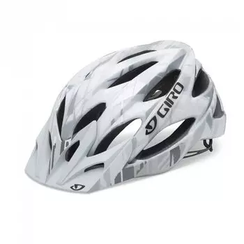 Велошлем Giro XAR matte white/gray bars