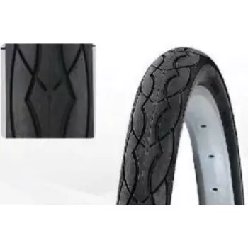Покрышка велосипедная HOGGER, 27.5x2.00, антипрокол эластичная резина 3мм, дорожная, TPI 30, черная, TRHG-2023-AP