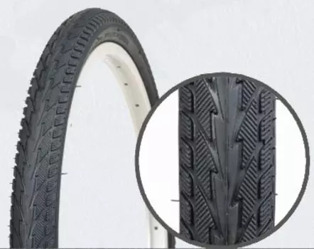 Покрышка велосипедная HORST, 26x1.75 (47-559), PQ-505 низкий (25) H.R.T, 00-011065