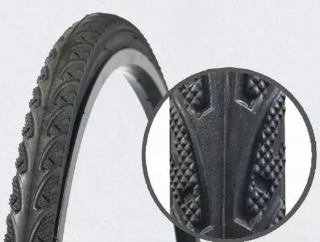 Покрышка велосипедная HORST, 700x35С (37-622), PQ-501 низкий (25) H.R.T, 00-011107