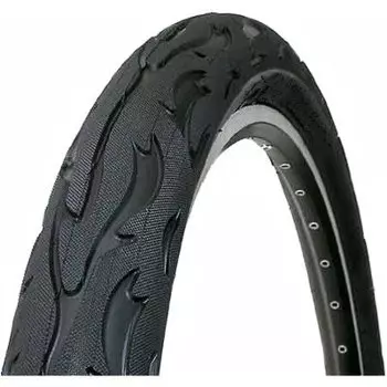 Покрышка велосипедная HORST CRUISER FLAME, 26x3.00 (58-559), слик, черный, 00-011160