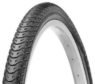 Покрышка велосипедная KENDA KEEN K934, 26"х1.95 (50-559), низкий, черный, 5-525870