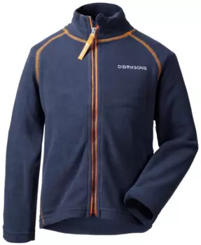 Куртка детская Didriksons MONTE MICROFLEECE, морской бриз, 502008