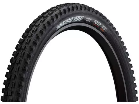 Покрышка велосипедная MAXXIS MINION DHF M301E F TT DK60 BK 474 2PLHO 3LY, 26X2.5, черный, ETB74267400