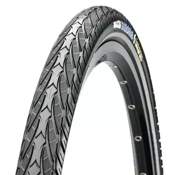 Покрышка велосипедная Maxxis Overdrive, 700x38C, TPI 60, wire, 70a, MaxxProtect, Single, черный, ETB95688700