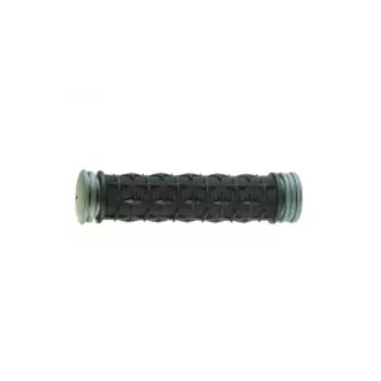 Грипсы велосипедные TRIX, резиновые, 130 мм, черно-серые, HL-G75 TPR