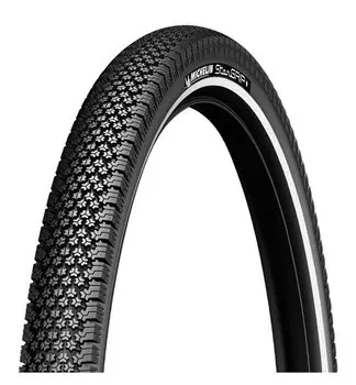 Покрышка велосипедная MICHELIN STARGRIP FR, 37-622 (700X35C), антипрокольная, черный. MIC_2409021111M