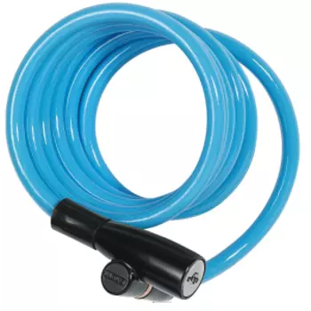 Замок велосипедный ABUS, трос 7.5 мм, ключ, 1950/120 см, Kids, класс защиты 1/15, 260 гр, 05-0043160