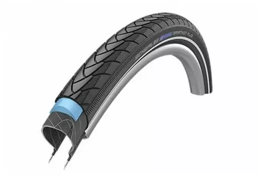 Покрышка велосипедная SCHWALBE, 24x1.00, 25-540, MARATHON PLUS EVO, SmartGuard антипрокольная, TwinSkin, 05-10282440.02