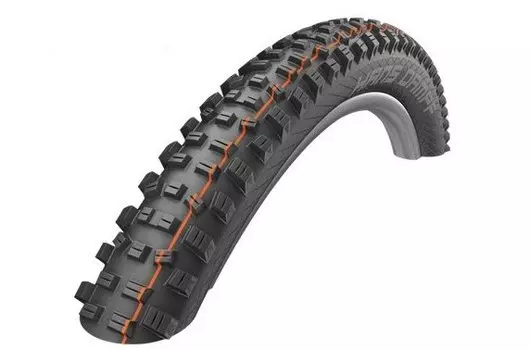 Покрышка велосипедная Schwalbe HANS DAMPF, 27.5x2.35, ADDIX SOFT, черный
