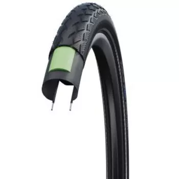 Покрышка велосипедная Schwalbe MARATHON Perf, GreenGuard, TwinSkin B/B+RT HS420 ADDIX, 16x1.35 (35-349), черный, 1110014