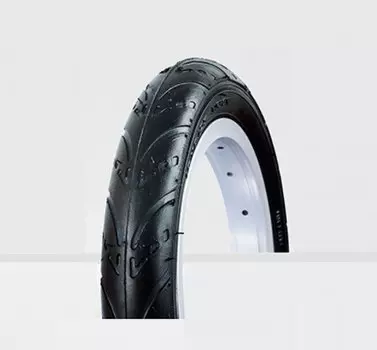 Покрышка велосипедная TRIX 12"x 2.125 (47-203) слик, 30 TPI, черная, TYTX-032-Y