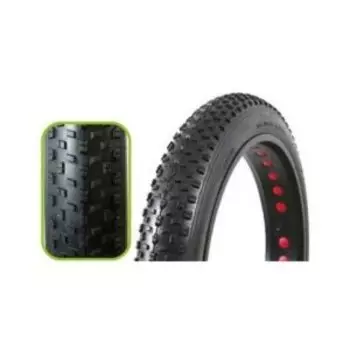 Покрышка велосипедная TRIX 20"х 4.00 (101-406) горная, 30 TPI, черная, TYTX-057-M