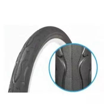 Покрышка велосипедная TRIX 24"х 2.125 (57-507) слик, 30 TPI, черная, TYTX-031-M