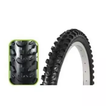 Покрышка велосипедная TRIX 24"x 2.125 (57-507) горная, 30 TPI, черная, TYTX-062-M