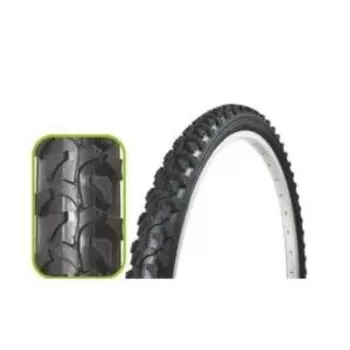 Покрышка велосипедная TRIX 24"x 2.125 (57-507) горная, 30 TPI, черная, TYTX-012-M