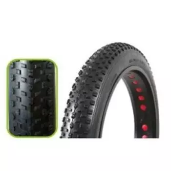 Покрышка велосипедная TRIX 24"x 4.0 (101-507) горная, 30 TPI, черная, TYTX-057-M