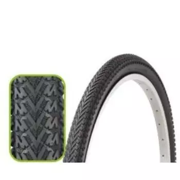 Покрышка велосипедная TRIX 26"x 2.125 (57-559) дорожная, 30 TPI, черная, TYTX-056-M