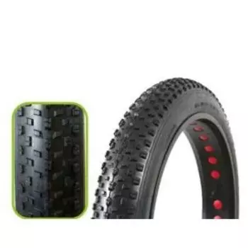 Покрышка велосипедная TRIX 26"x 4.0 (101-559) горная, 30 TPI, черная, TYTX-057-M