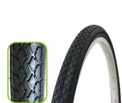 Покрышка велосипедная TRIX 28"x 1.75 (47-622) дорожная, 30 TPI, черная, TYTX-064-M