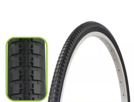 Покрышка велосипедная TRIX 28"x 1.75 (47-622) дорожная, 30 TPI, черная, TYTX-006-M