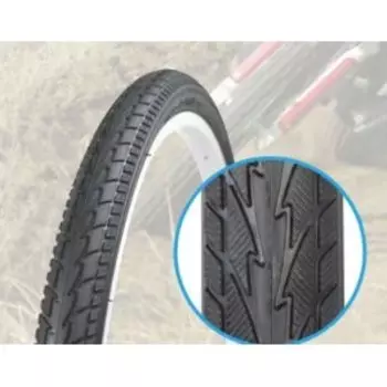 Покрышка велосипедная TRIX 700 х 35С (35-622) дорожная, 30 TPI, черная, TYTX-007-M