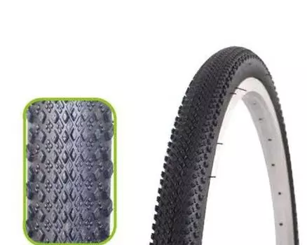 Покрышка велосипедная TRIX 700x 40C (40-622) горная, 30 TPI, черная, TYTX-075-M