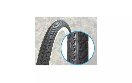 Покрышка велосипедная TRIX TXBM-010, 28"х 1.75, 47-622, дорожная, черная, BM-010 BLACK