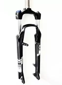 Вилка велосипедная амортизационная Suntour, 26'', под V-brake и диск, ход 120мм, ось 9мм,1.1/8'', черная, SF13-XСM30-LO2