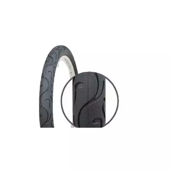 Покрышка велосипедная Vinca Sport, 20"-2.125", черная, HR 807 20*2.125 black