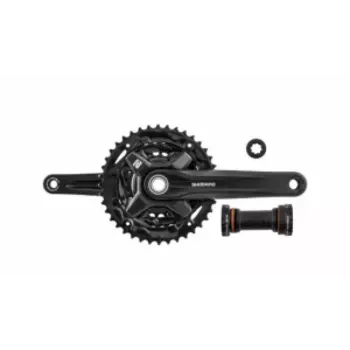 Система Shimano Acera, FC-MT210, 30/40/22T, 3x9 скоростей, 170мм, BSA, черная, без упаковки, AFCMT2103CB002XL
