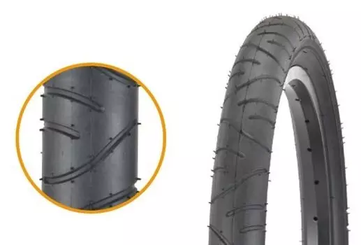 Покрышки на велосипед 18 2.125 Vinca , черная BL 736