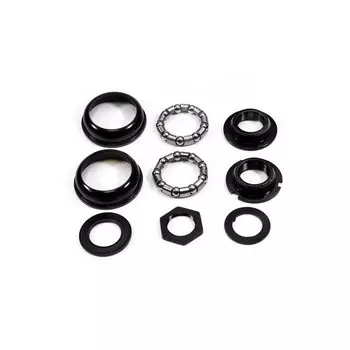 Чашки каретки NECO, комплект 9 деталей, на кривошип, ø51.5mm, индивидуальная упаковка, B889 ED