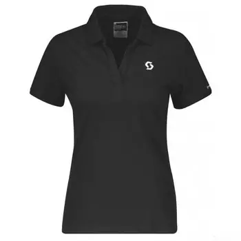 Поло женское SCOTT 10 Polo Casual, короткий рукав, черный, 270700-0001 (Размер: XL)