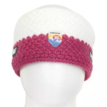 Повязка VIKING Headband Riddle Multicolour, US:one size, белый/фиолетовый, 2022-23, 210/24/8752_4601
