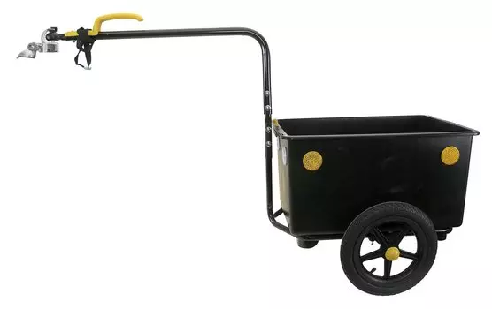 Прицеп BELLELLI, для перевозки грузов до 35/70кг, съемный кузов 60л, 2-колеса, 5-640040