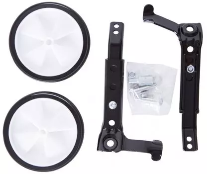 Приставные колеса Green Cycle GTW-502, регулируемые,16-20'', для многоскоростных велосипедов, черные, WH-79-55