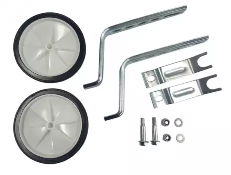 Приставные колеса TBS, 5"(125мм), для 12-20", стойки 2,5 мм толщиной, в торговой упаковке, H-RS02