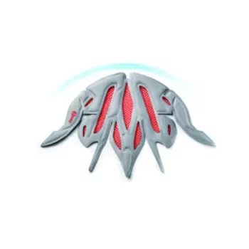 Прокладки сменные в велошлем Rudy Project ACTYUM, красная, C0000189