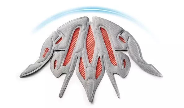 Прокладки сменные в велошлем Rudy Project WINDMAX BLK/YELLOW + антимоскитная сетка, C0000290