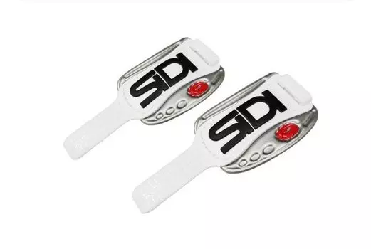 Пряжка мягкая Sidi Soft instep 2, белый/серебряный №46, RCINTFLS2