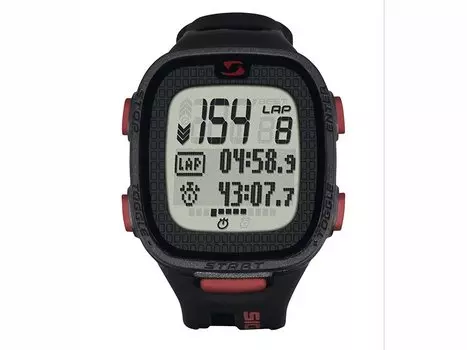 Пульсометр SIGMA PC 26.14 , счётчик кругов, счётчик калорий, зоны интенсивности, черный, 22610