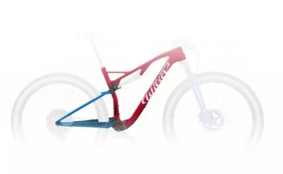Рама MTB Wilier URTA Red/Blue + Fox Float DPS F-S 2023, B229 (Размер: XL)