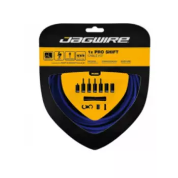 Рубашки и тросики велосипедные Jagwire Pro Shift Kit 1X Sid, переключения, Blue, PCK555