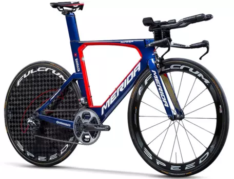 Рама велосипедная Merida Warp TT Team-E-KIT-FRM, 2018