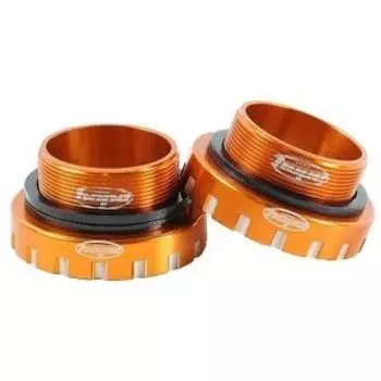 Каретка велосипедная Hope Bottom Bracket Stainless, под интегрированный вал 30 мм, 68/73/83 mm, оранжевый, BBSS30C