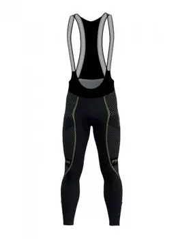 Рейтузы с лямками Biemme Velomarket Team черн./золотой 2023, AB41B061M (XS)