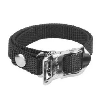 Ремешки для туклипсов Wellgo, нейлоновые, комплект 2 шт, черный, W-2