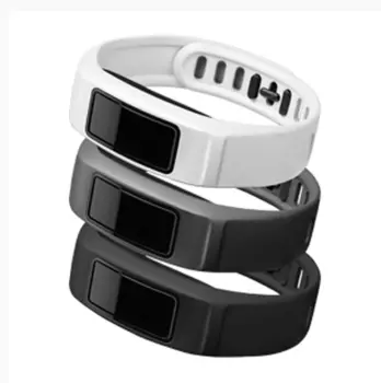 Ремешки сменные Garmin, комплект, для vivofit 2, пластик, большой размер, Neutral, Blk/Slate/White, 010-12336-00